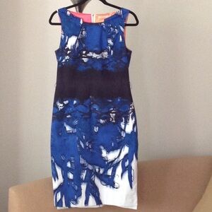 💎🔥💎 T TAHARI  - Figure Flattering Blue Dress